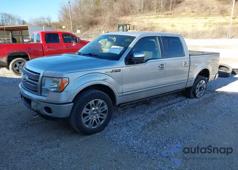 2012 Ford F-150 Platinum from USA, damaged, VIN 1FTFW1ET9CFB70246